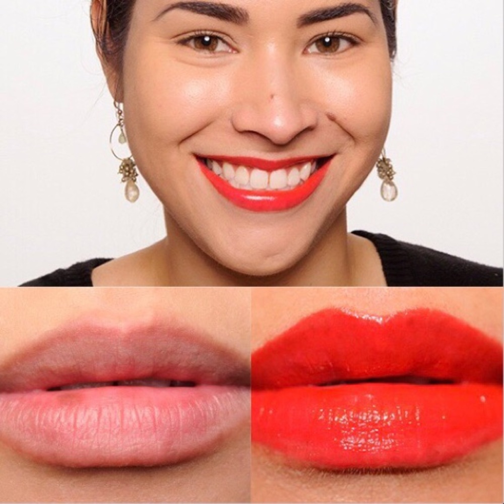 LIP TAR Stained Gloss Jealous, FULL SIZE, red pink